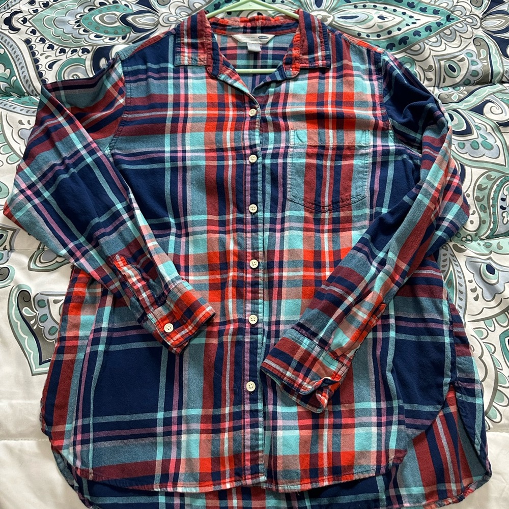 Flannel button up